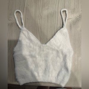 For love and lemons Fuzzy Crop Tank Top